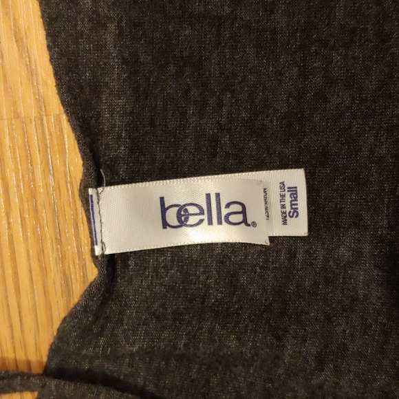 Bella mermaid screenprint racerback tank, size S, black & gold - Picture 3 of 4